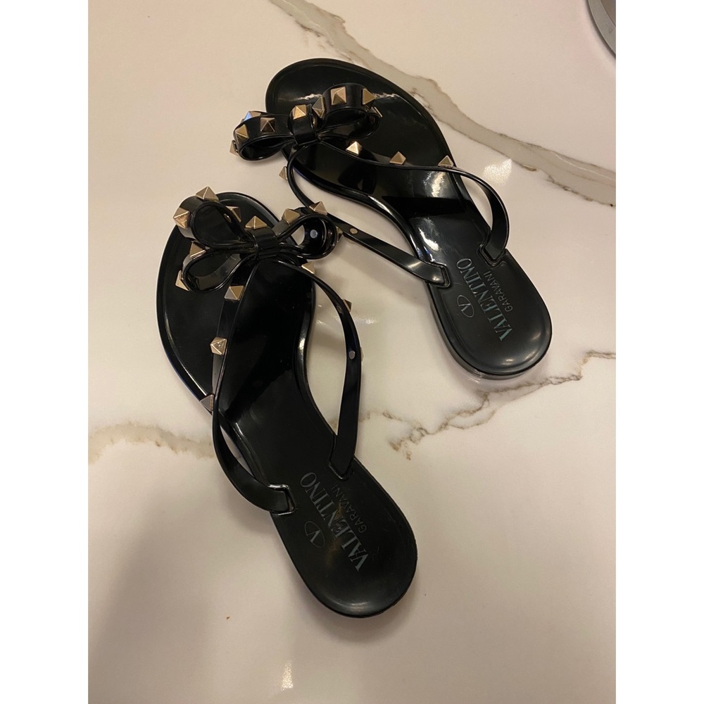 Valentino Rockstud Jelly Thong